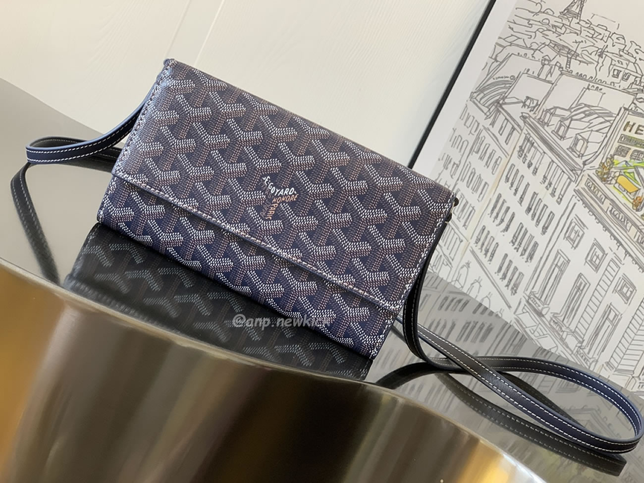 Goyard Varenne Wallet 12 Cm X 3.3 Cm X 19 Cm (13) - newkick.vip